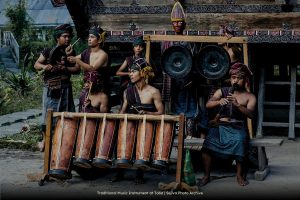 Indonesia Traditional Music Instrument at Toba