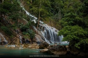Lapopu Waterfall in Sumba Island