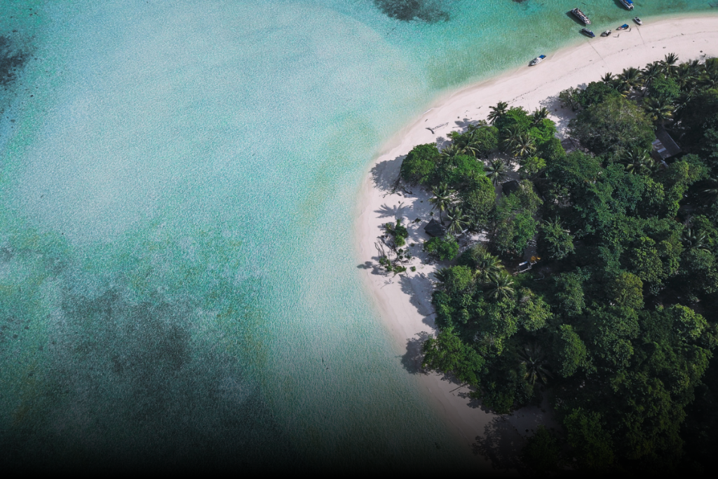 View of of Derawan Island
