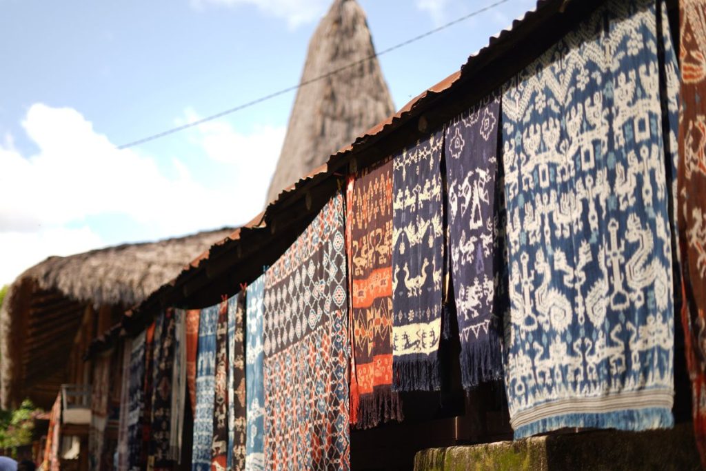 Kain Tenun in Sumba Island - Traditional Woven Cloth