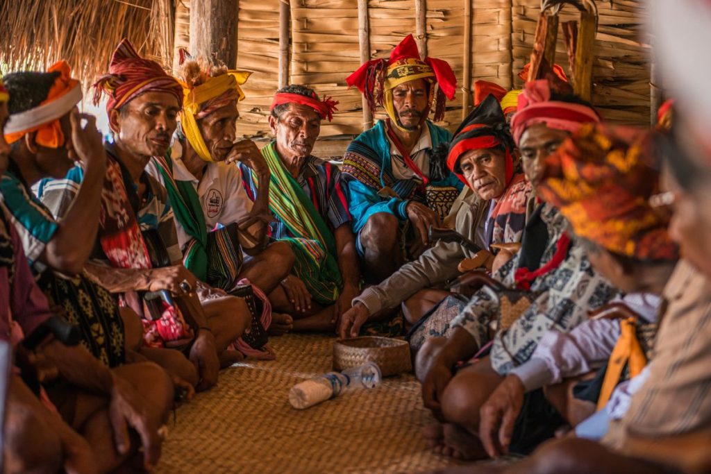 local community in Sumba Island