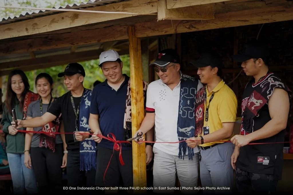 EO Indonesia Chapter built 3 new PAUD school in East Sumba