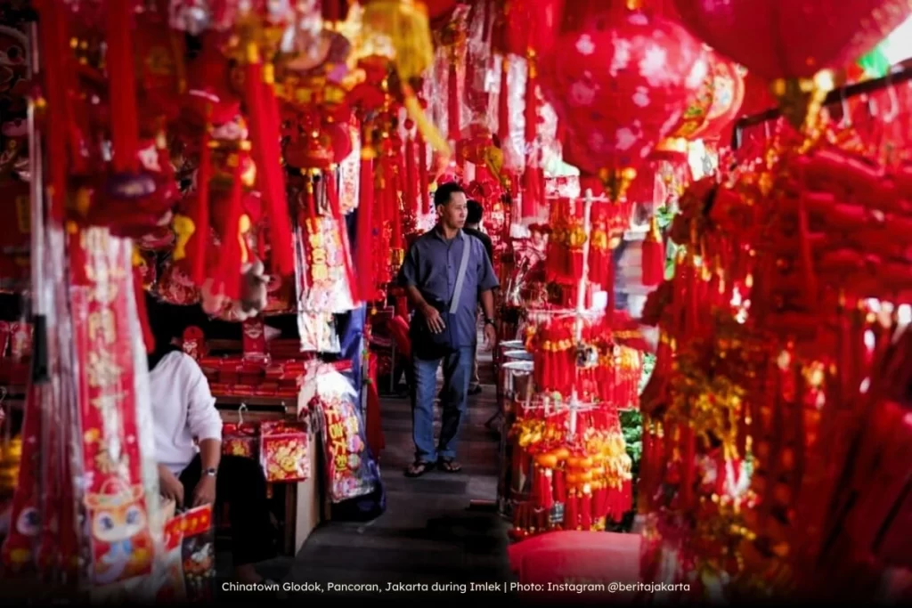 Imlek (Chinese New Year) in Chinatown Glodok, Pancoran, Jakarta