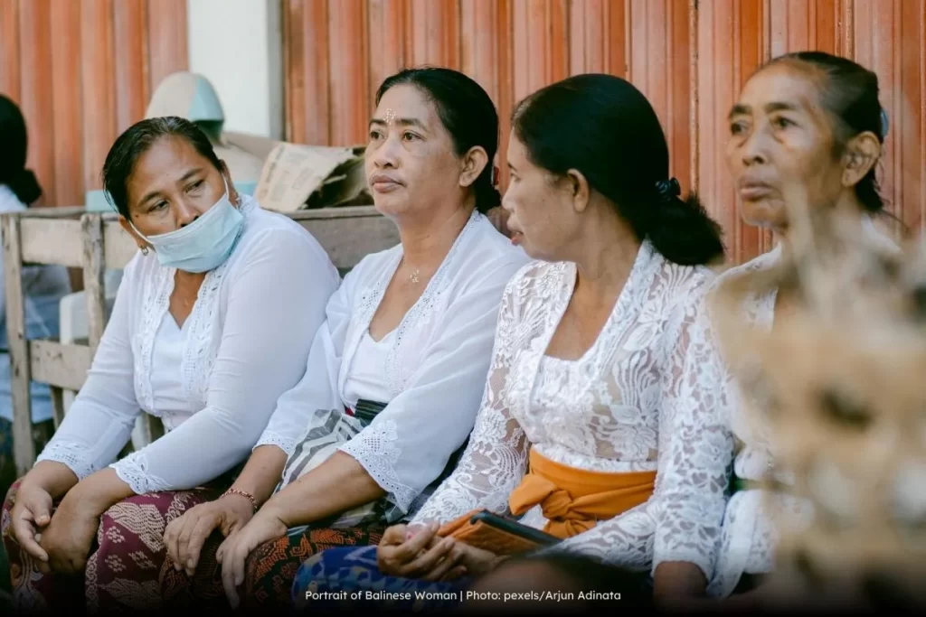 Portrait of Balinese Woman
