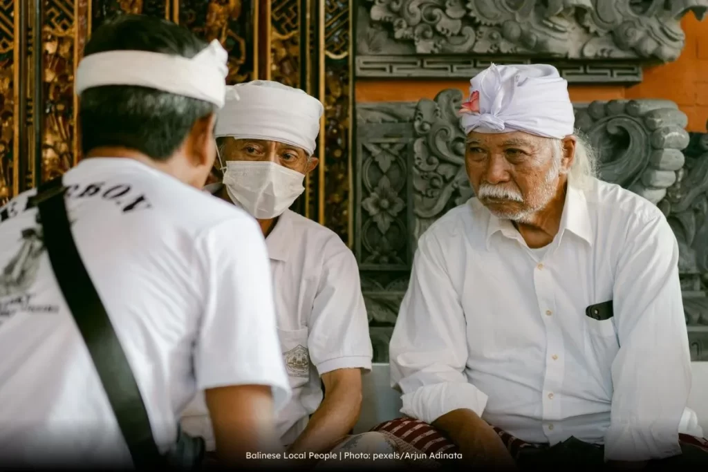 Portrait of Local People in Bali