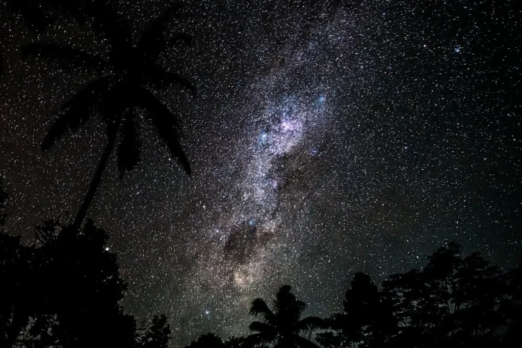 milkyway view during the night
